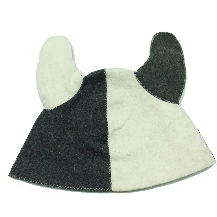 高品质 100% 羊毛俄罗斯桑拿帽子羊毛毡桑拿帽子 - buy sauna hat