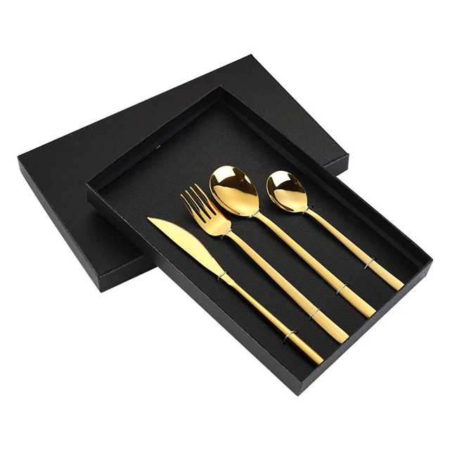 

Korean Cutlery Set Stainless Steel Steak Cutlery Set Kitchen Accessories, As show
