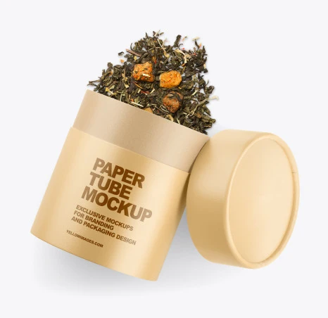 
Custom eco friendly carton cylinder kraft paper round box empty biodegradable craft cardboard boxes packaging tubes 