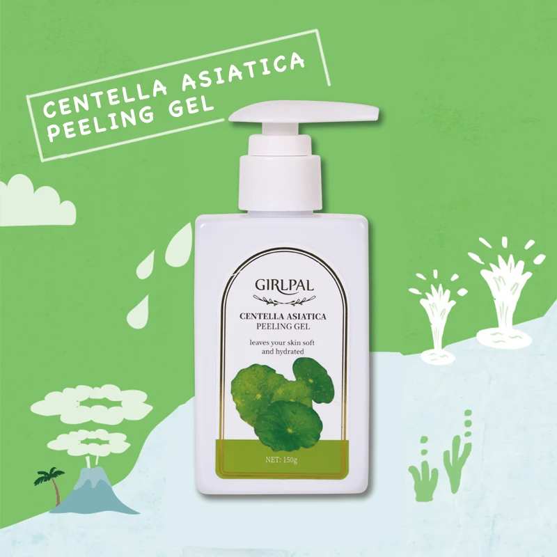 

Girlpal Facial Body Exfoliating Gel Organic Remove Dead Skin Cleanser Elbow Knee Available Body Scrub Hot Sale Products