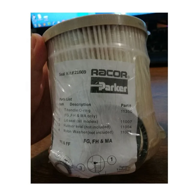 10 Micron 30 Micron Truck Engine Parts Parker Racor 2040pmor 2040tmor 2040pm 2040tm Fuel