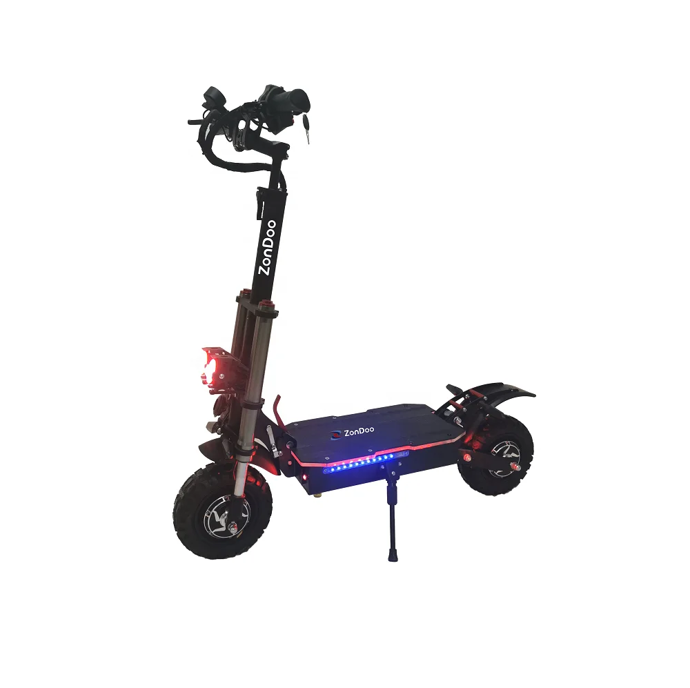 

EU Warehouse Fast Delivery 3-7 days drop shipping 11 Inch 5600W 60V Off-Road Electric Scooter ZonDoo Fat Tire E Scooter Adult