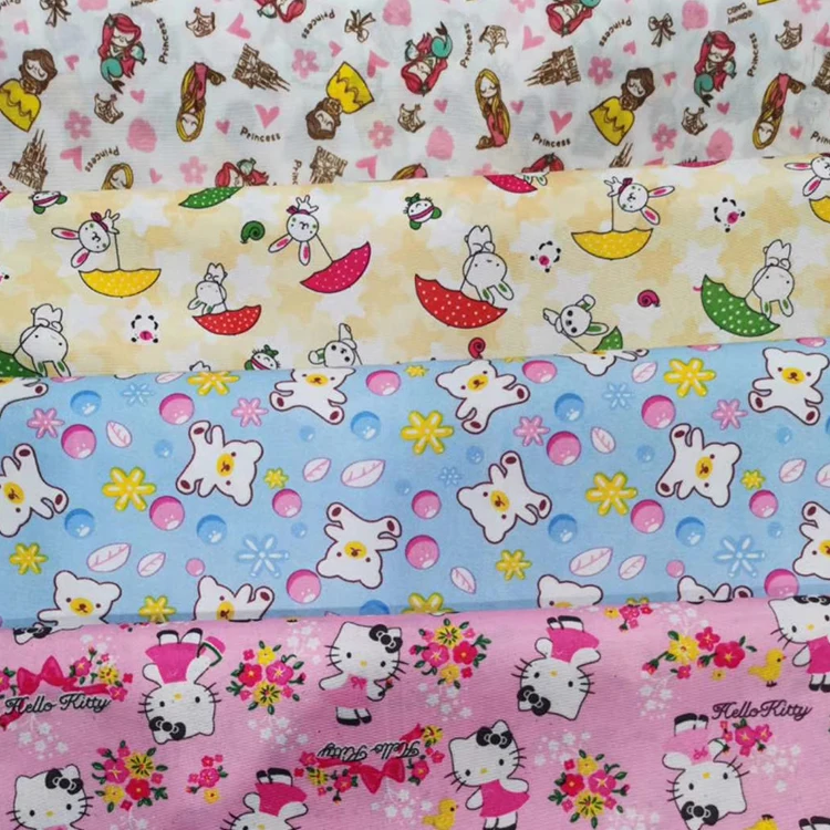 
printed non-woven cloth printed spunlaced cloth cartoon pattern pattern camouflageNonwoven fabric 
