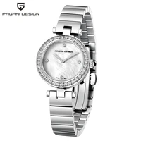 

PAGANI DESIGN 1648 Ladies Quartz Watches New Luxury Simple Analog Stainless Steel Wristwatch Hot Women Watch