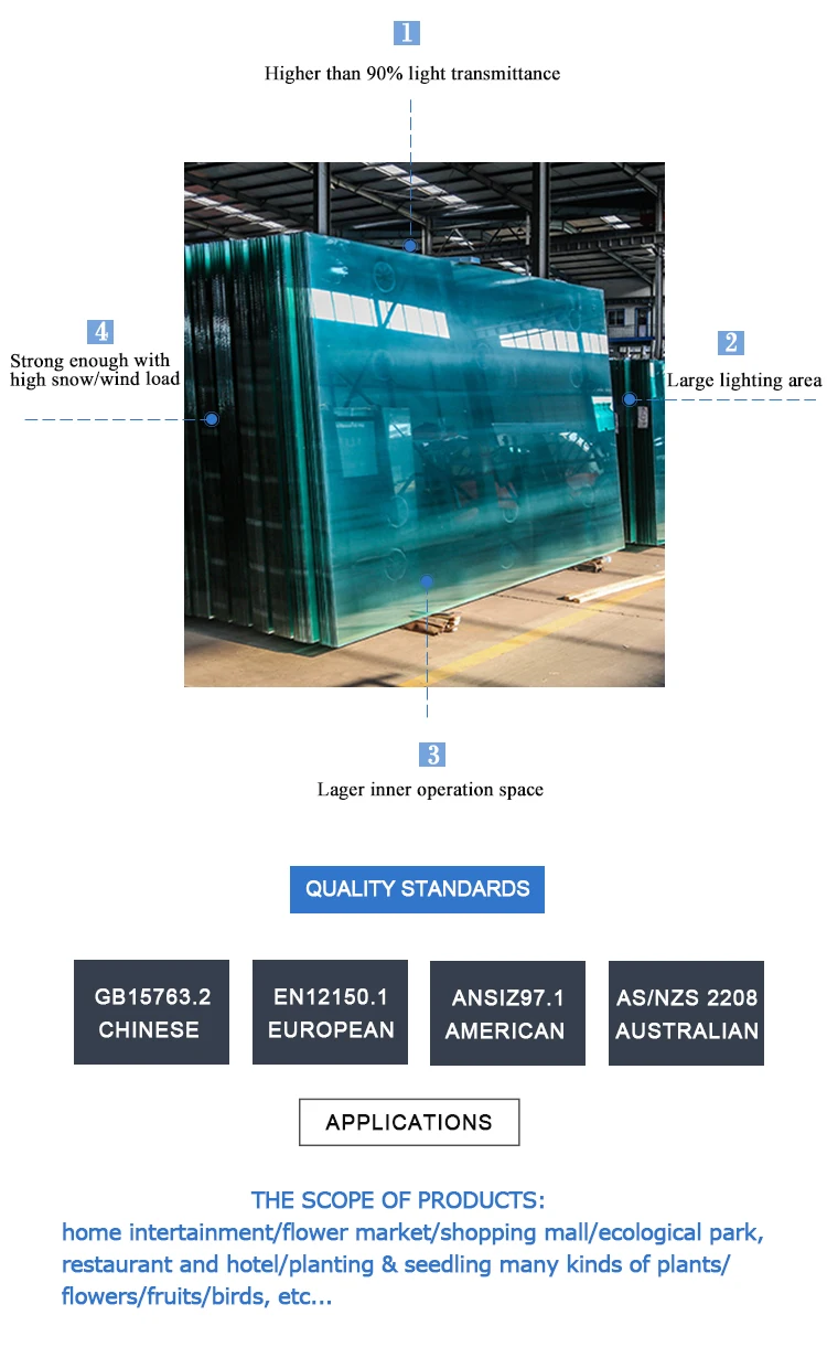 Processing Machinery Safety Tempered Toughened Clear Insulating Glass Machine
