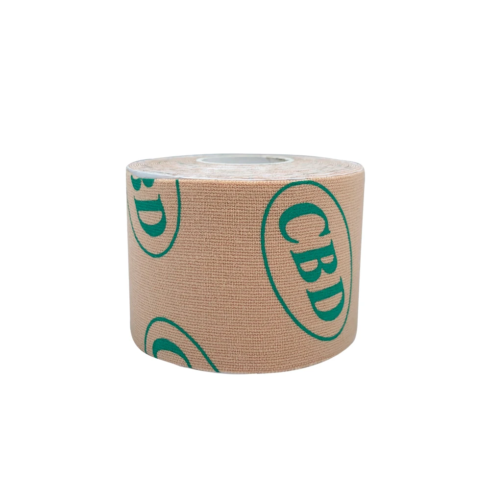 

Wholesale Kinesiology Tape Contains Sports Safety CBD oil Muscle kinesiology Tape