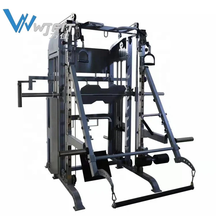 

Best Gym Smith Machine Strength Training Gym Equipment Cable Crossover Trainer Multi Racks Gym Cages Multi Functional Trainer, Optional