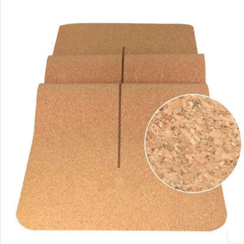 

TKing Wholesale Highest Quality Eco Friendly TPE Durable Non-slip Cork yoga mat heavy duty pilates mat, Customized color