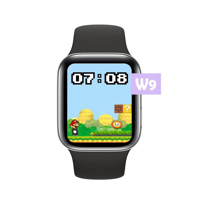 

W9 PK W26 W26+ Series 6 Smartwatch BT Call With Games Side Button 1.75 Inch Full Touch Screen DIY Watch Face Smart Watch