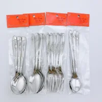 

Stainless steel fork spoon 410 stainless steel thickened fork spoon