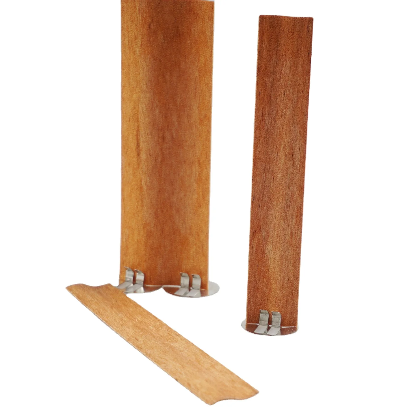 S Shape Ecofriendly Wooden Wicks For Aroma Candle Making Natural