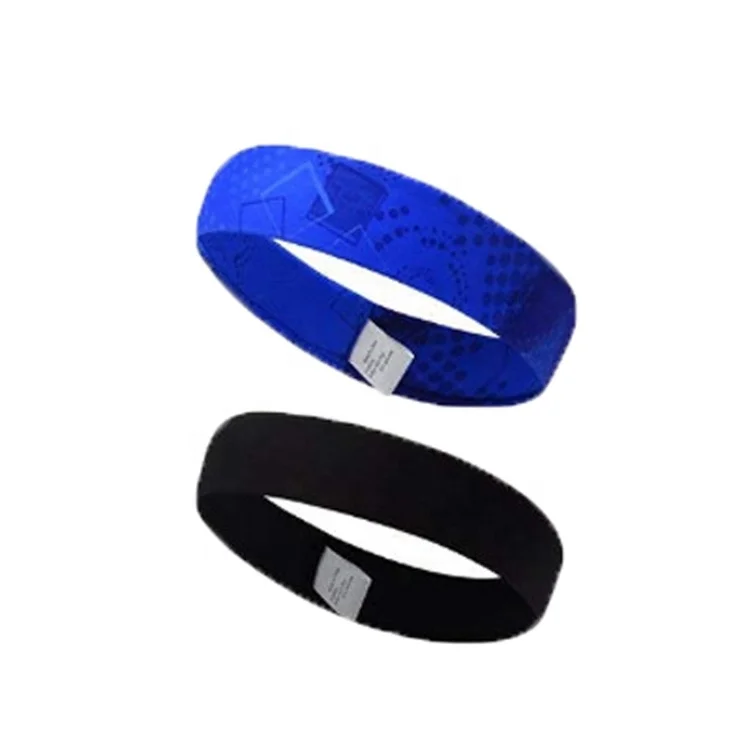 

Headbands for Women Elastic Headband Sports Sweatbands Athletic Stretchy Head Band, Red, blue, lake blue, green, black, pink, grey