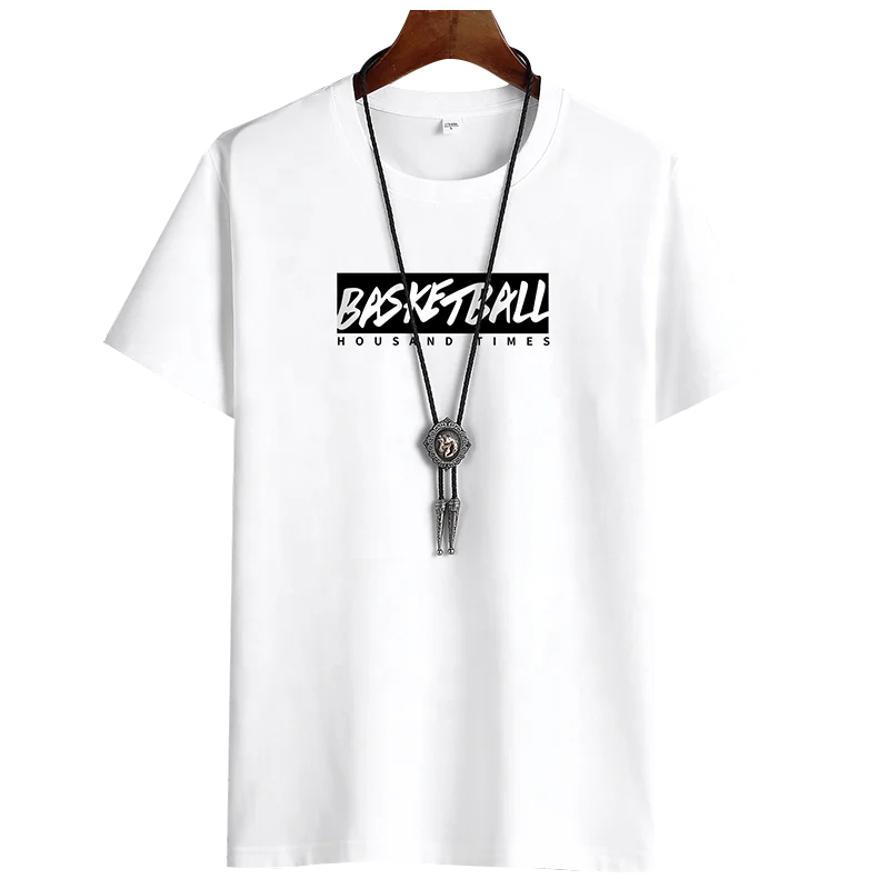 

New Fashion 100% cotton High quality short sleeve Summer Men's T-shirts custom printing solid color Plus size Tshirt