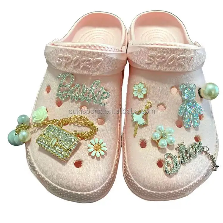 

Crocks Wholesale Luxury Shoe Charms Metal Bling Designer Clog Charms Accessories Decoration For Shoe Decoration, Picture