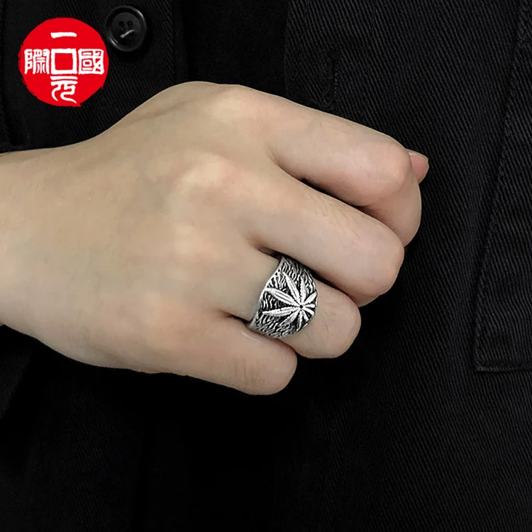 

2021 hot sale vintage Street fashion men's ring