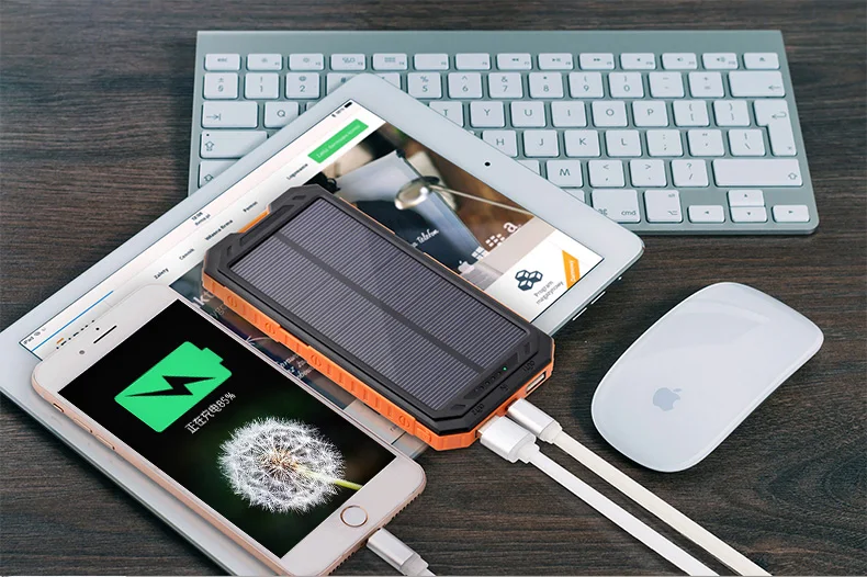 High Quality Solar Mobile Power Waterproof Luxury Solar Panel Lanyard Mobile Power - ANKUX.COM