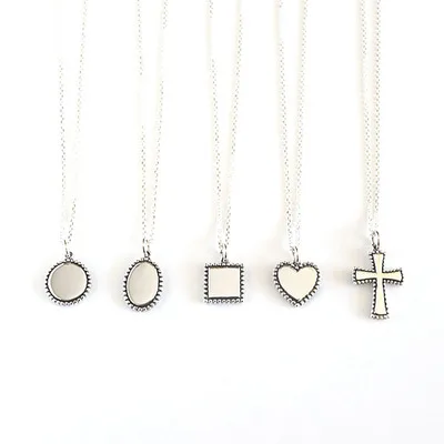 

Fashion Minimalism Necklaces Jewelry Classical 925 Sterling Silver Necklaces, As picture