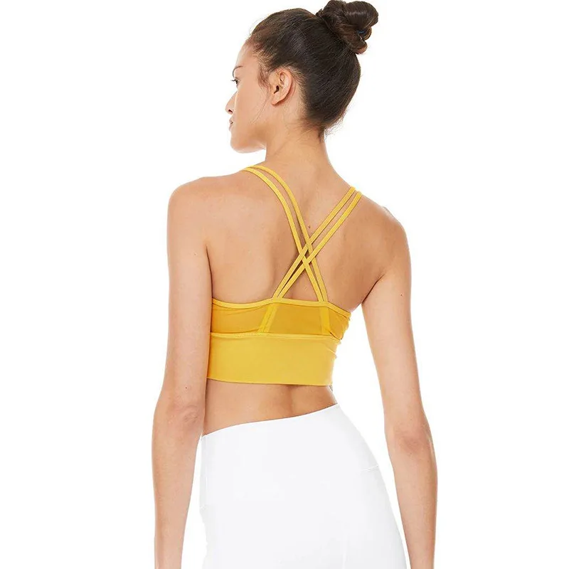 

aola high impact seamless gym fitness yoga bra