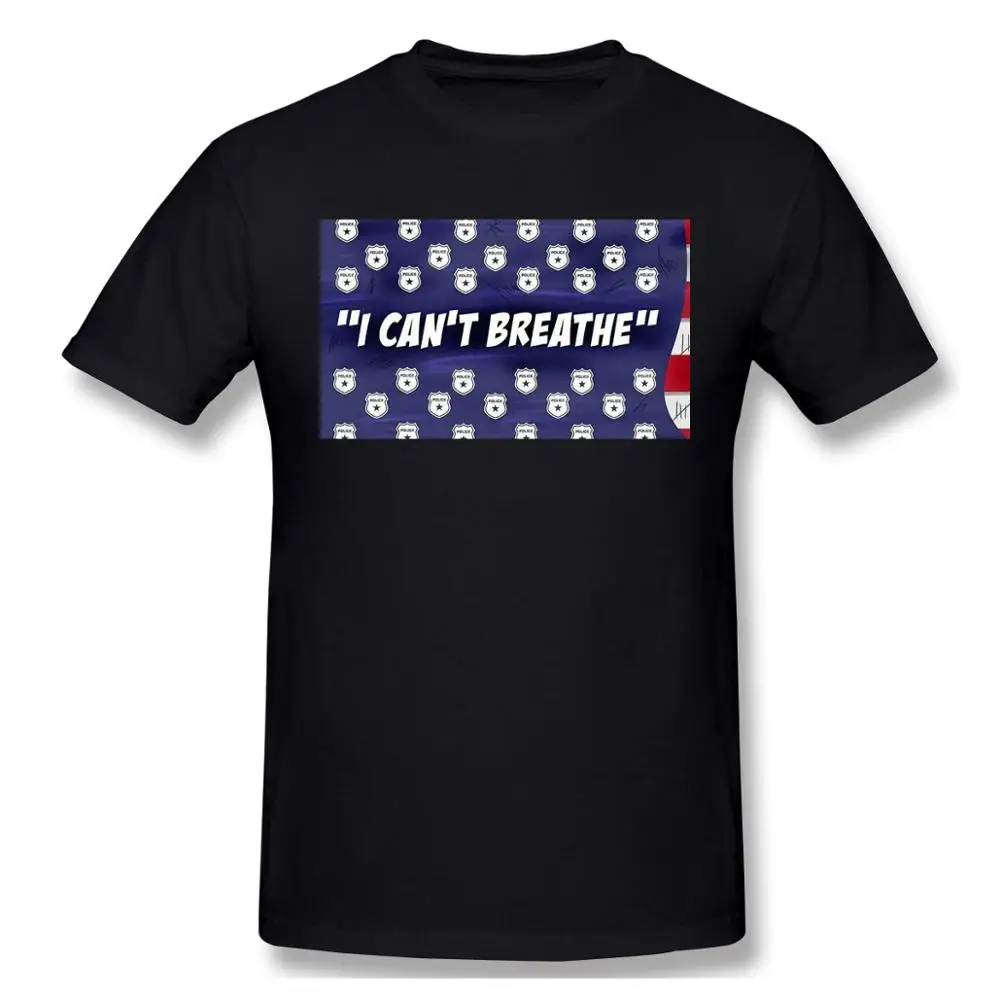 

I Cant Breathe_Black History_G.FloyedT-Shirt Men Top Quality 100% Cotton Short Summer SleeveCasual Tshirt Loose, Blue green red white black lilac lavender