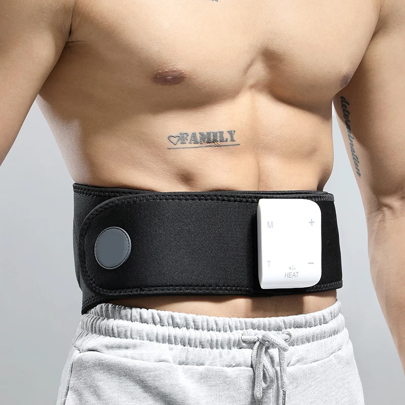 

TENS/Heat Back Wrap, Black - Heated Back Wrap with TENS Unit for Back Pain - Large/X-Large, Customized