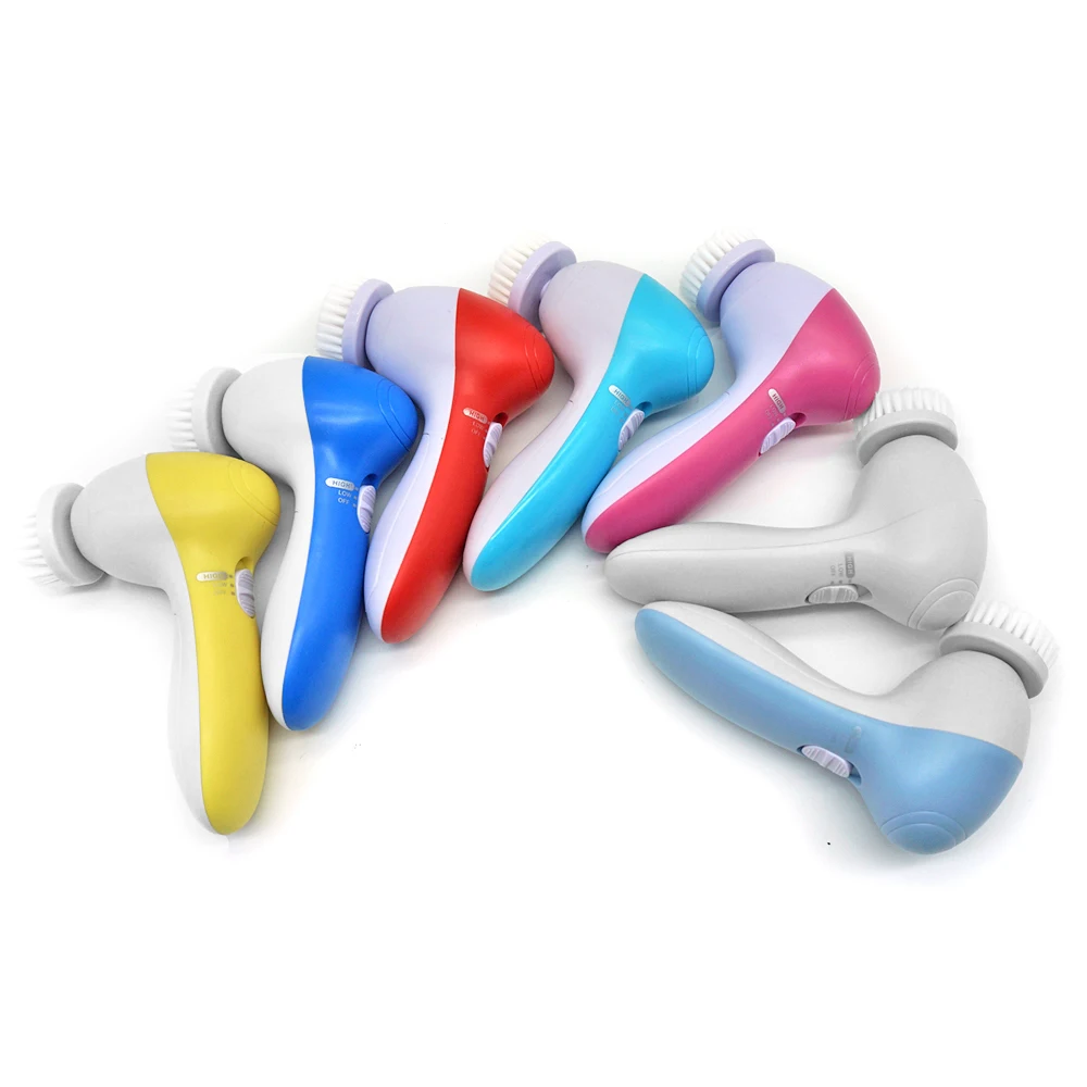 

beauty care waterproof battery charge deep cleaning facial face skin exfoliator brush