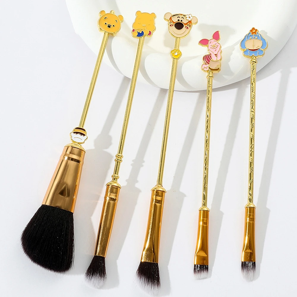 

New Arrival Winnie the Bear Makeup Brush Set Tigger Piglet Eeyore Cosmetic Eyeshadow Eyebrow Brush Kit