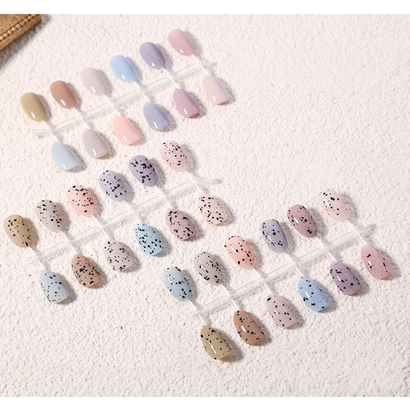 

OEM Private Label 2021 Hot Sales New Nail Art UV gel Eggshell Gel Nail Polish, Black color