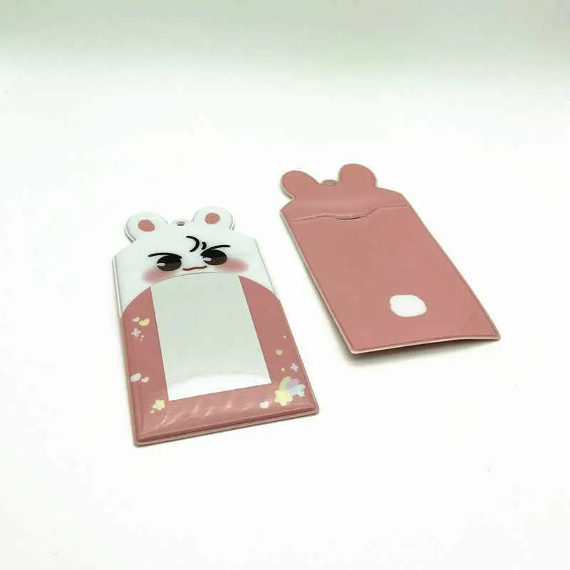 

Custom Logo ABS Plastic ID Card Badge Holder for Lanyard, Pms color