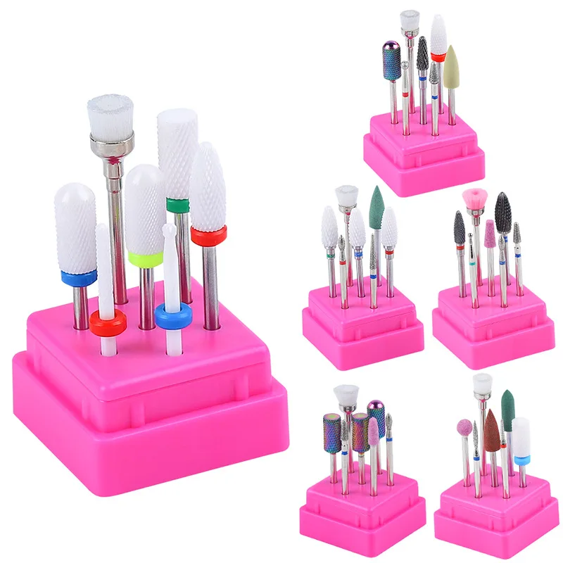 

2021 Professional Nail Supplies Drill Bit Nail Carbide Manicure Custom New Durable Nail Drill Diamond Bits Sets