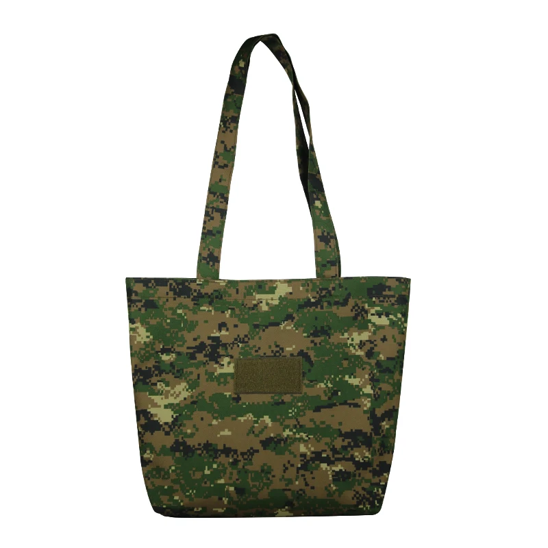 

bag military 600D PVC Customized LOGO Lightweight Military Shopping Bag for Daily Use, Od green digital camo