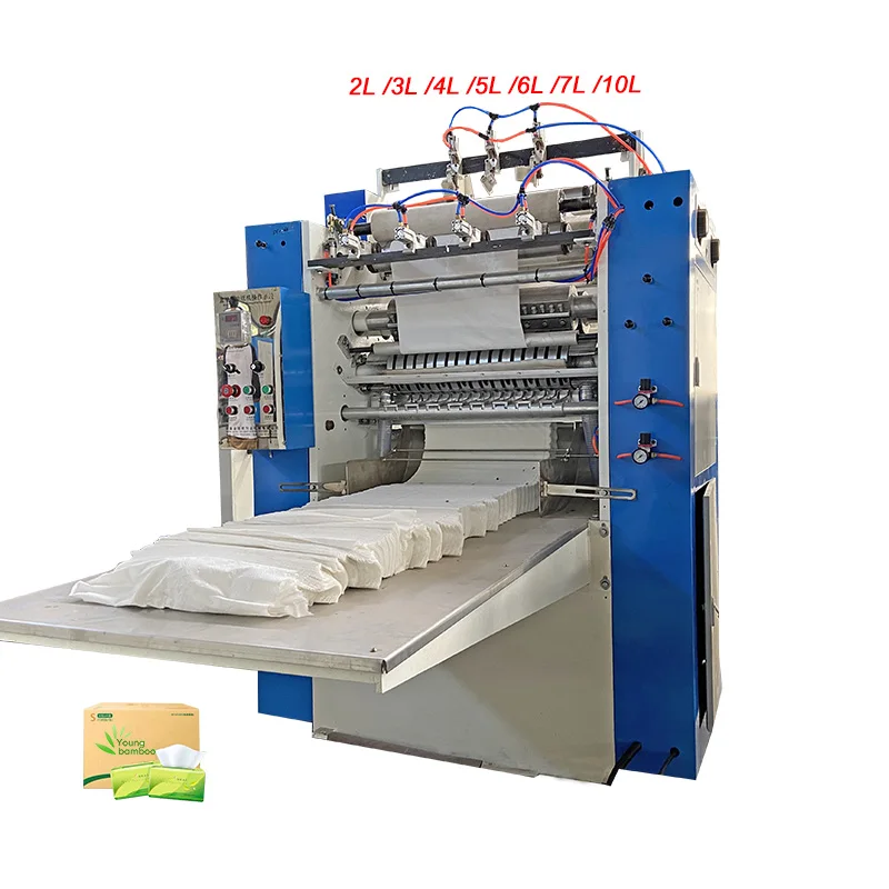 

Small scale automatic facial tissue machine facial tissue folding machine manufacture