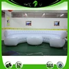Containable 10 People Luxurious Inflatable Sofa With LED, PVC 0.4mm Inflatable Sofa
