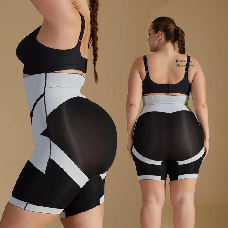 

3xl abs x cross slimming firm hip shaping shorts high waist butt lifter breathable panty short shaper shapewear panties