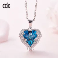 

Jewelry Real Sterling Jewelry 925 Heart Necklace Silver
