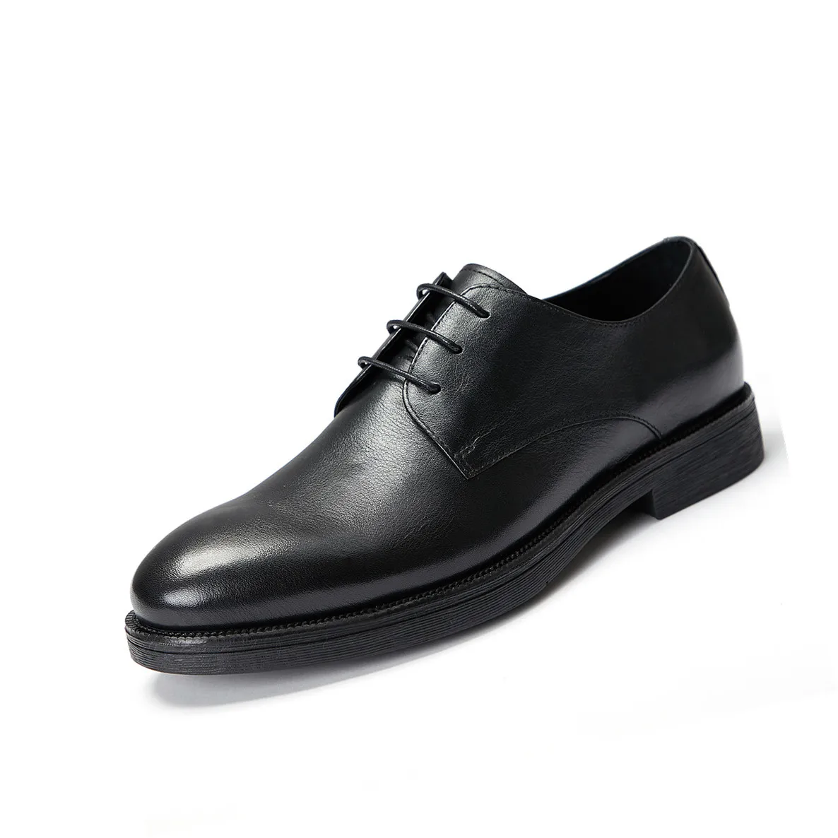 

New Arrival Leather Oxford Classic Dress Shoes Footwear Hand Make Polish Dress Shoes Full Grain Cow Leather GENUINE Leather Flat, Request