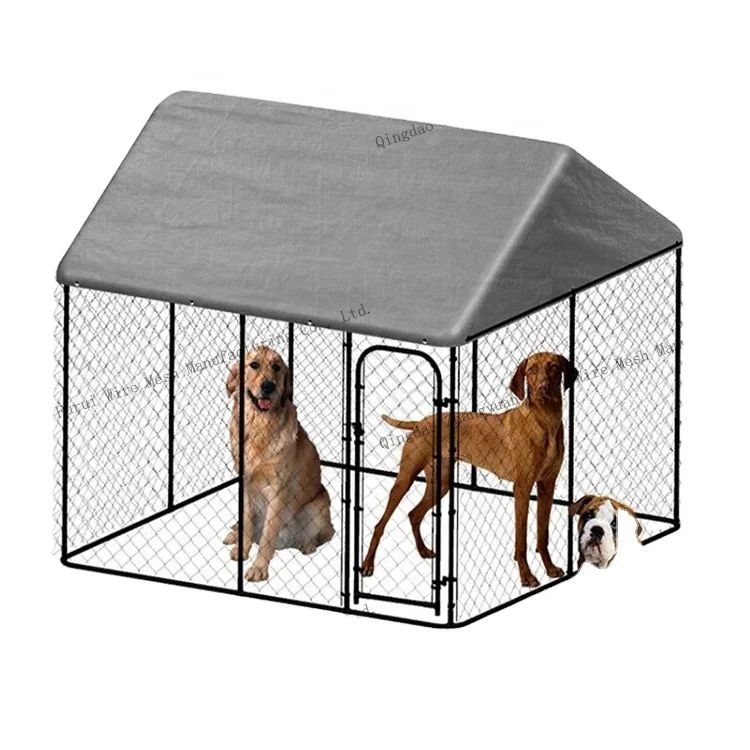 

Outdoor Dog House Welded pets Kennel