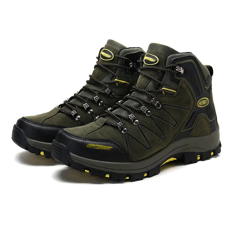 

Hot sale high quality large size Anti-slip and wear-resistant shoes winter outdoor breathable hiking shoes for men