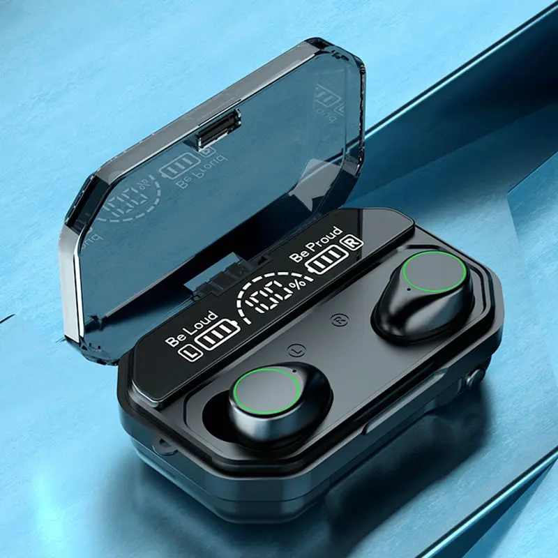 

A16 TWS Touch Music Wireless BT Earphone A16 TWS 2000mAh Case FlashlightLED Display IPX5 Waterproof Touch Control