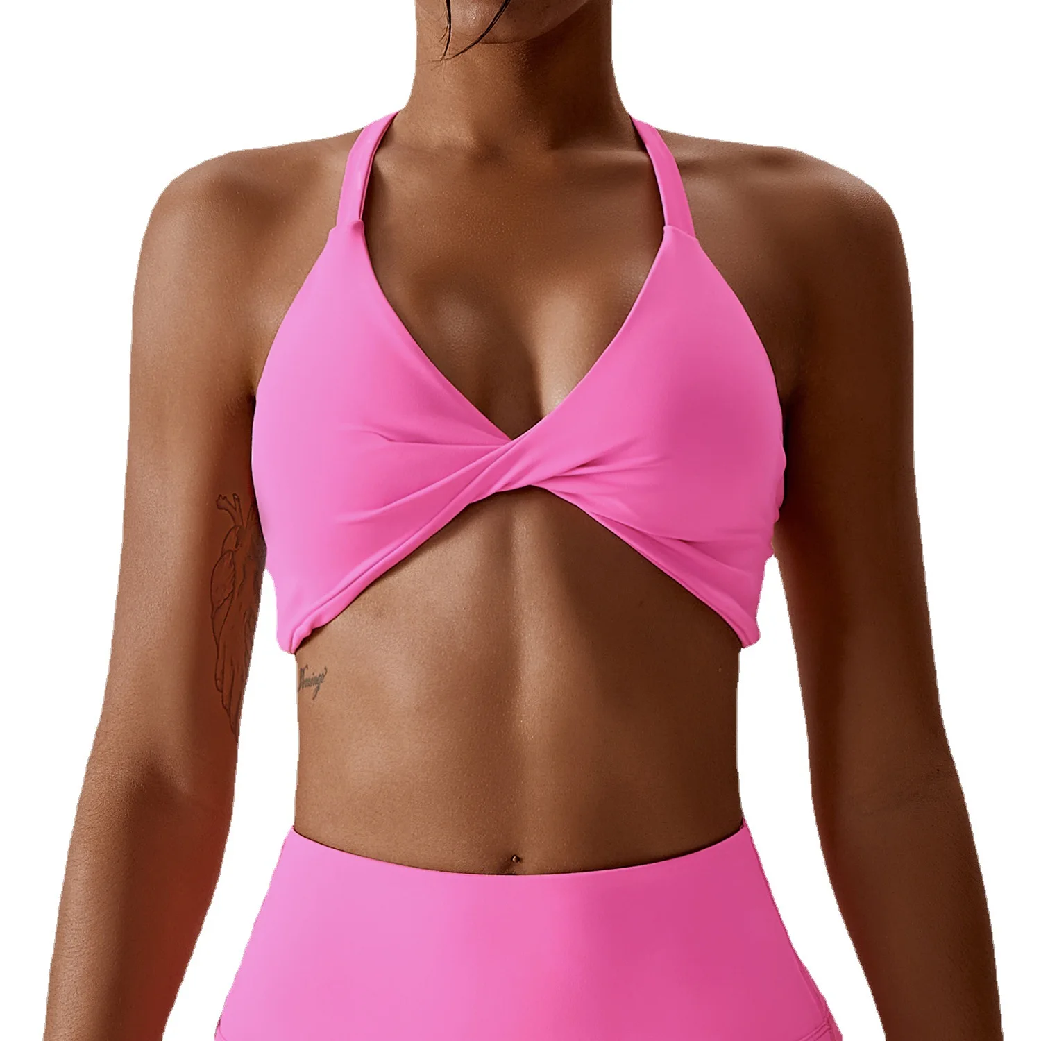 

Comfortable Sexy Yoga Sports Women'S Tight-Fitting Quick-Drying Exercise Bra Top Outdoor Running Beauty Back Gym Fitness Bra