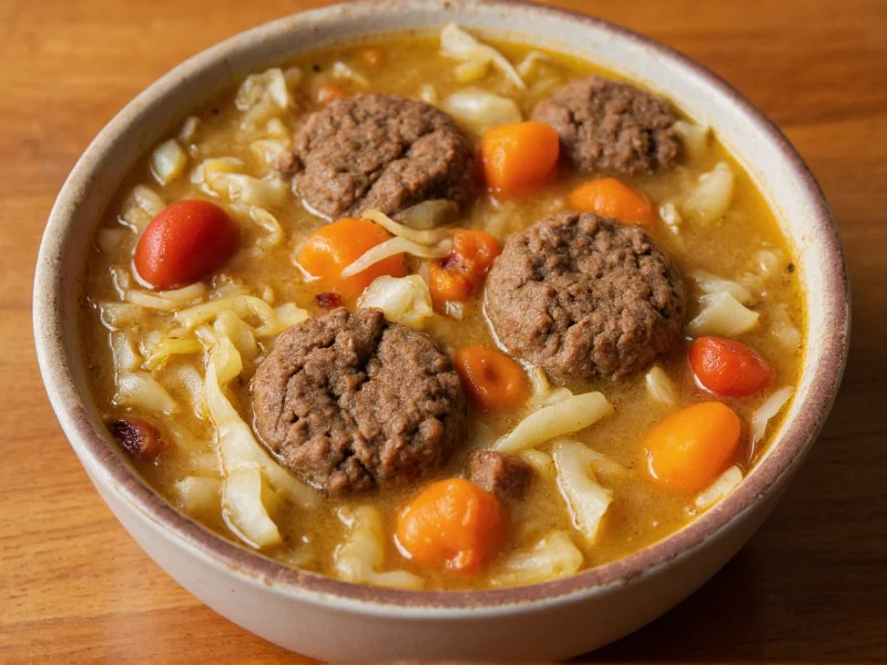 Cabbage Hamburger Soup: Quick Recipe & Tips