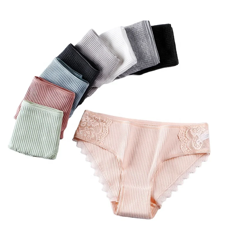 

Cotton Panty Solid Women's Panties Comfort Underwear Skin-friendly Briefs For Women Sexy Low-Rise Panty Intimates, Black,light grey,dark grey,blue,pink,white,light yellow,green,