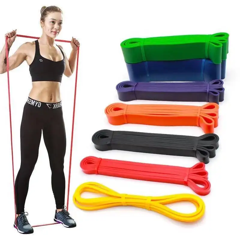 

NQ SPORTS Wholesale Custom Workout Pull Up Assist Fitness Elastic Rope Gym Latex Rubber Resistance Exercise Stretching Band Set