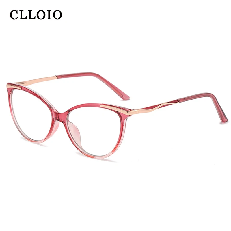 

Spring hinge TR90 cat eye computer glasses blue ray glasses anti blue light glasses