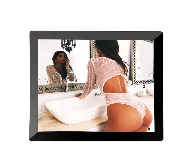 

Hd Download Picture 8 Inch Mirror Plastic Digital Photo Frame Video Playback As Advertising Player Cinema Loop Photo Frame