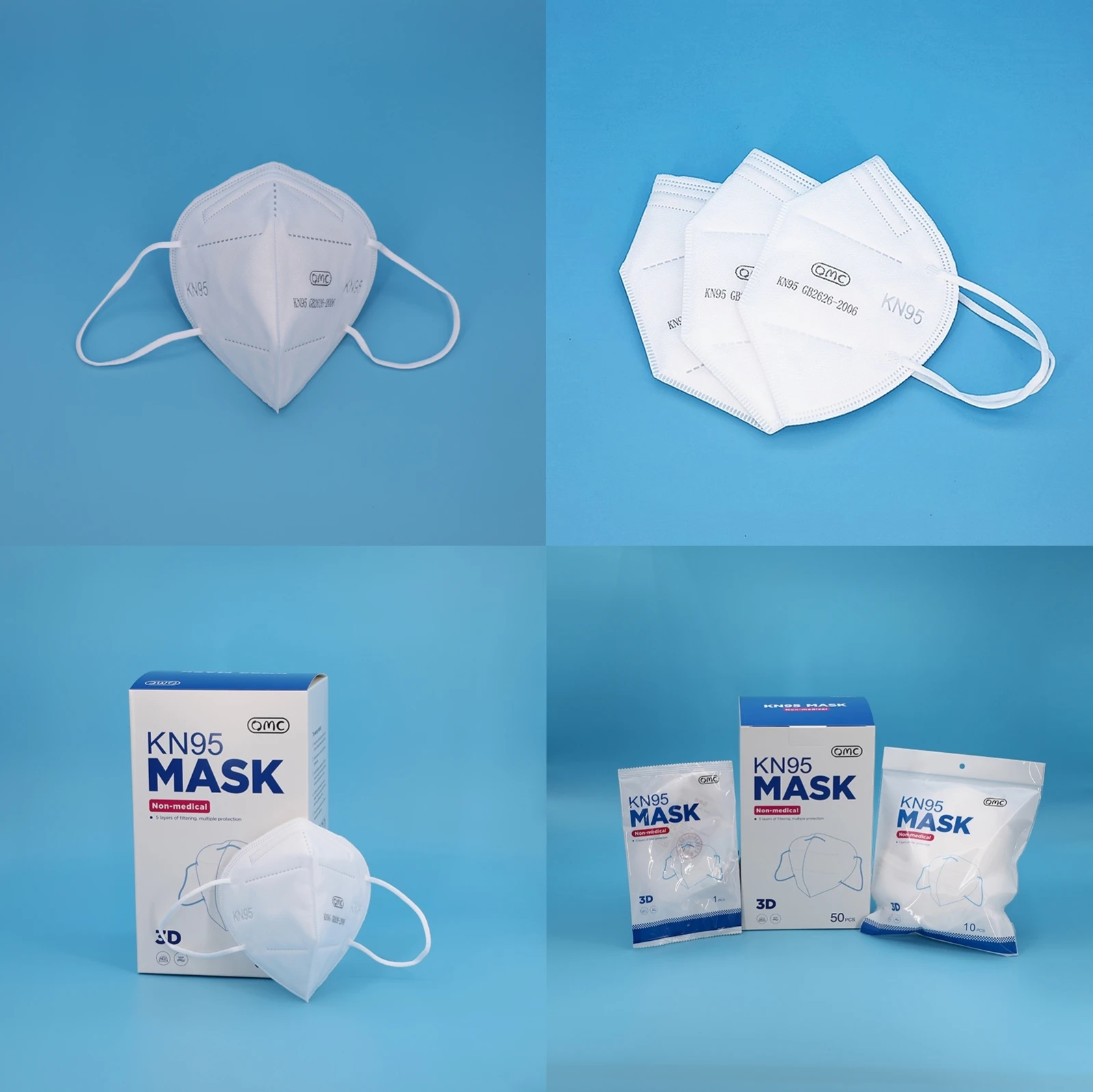 Wholesale High Quality Meltbrown Kn95 Face Mask Face Cover - KingCare | KingCare.net