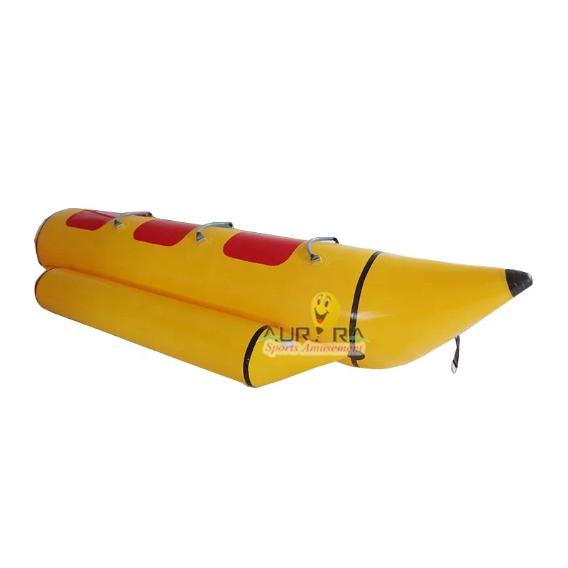

Funny PVC High Speed Fly Fish Inflatable Banana Boat for sale, Customized