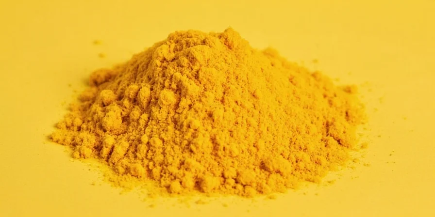 Spice rack with colorful alternatives to turmeric