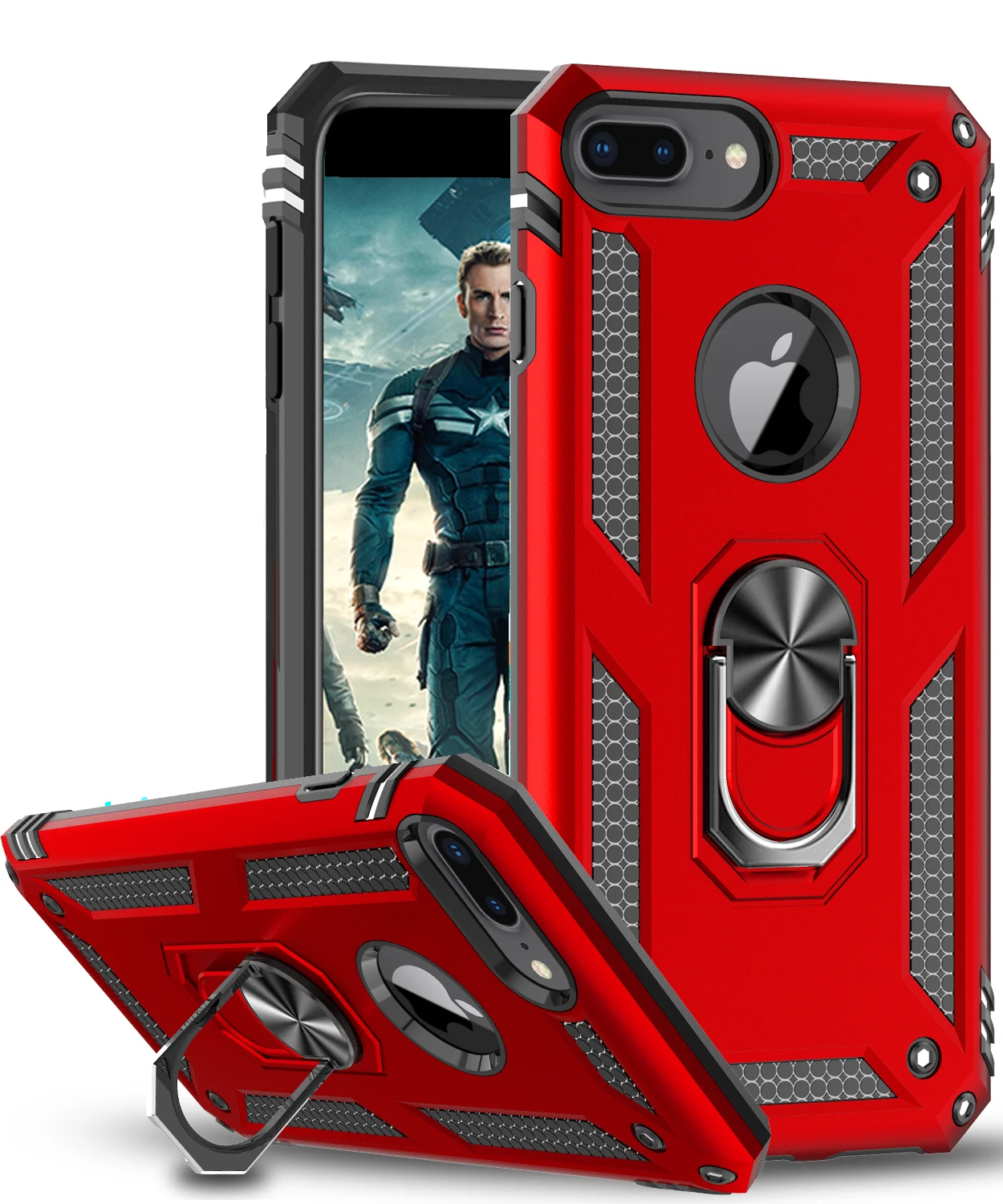 

LeYi Cell phone Case For iPhone 8 Plus,7 Plus, 6 Plus Case Military Grade Protective case