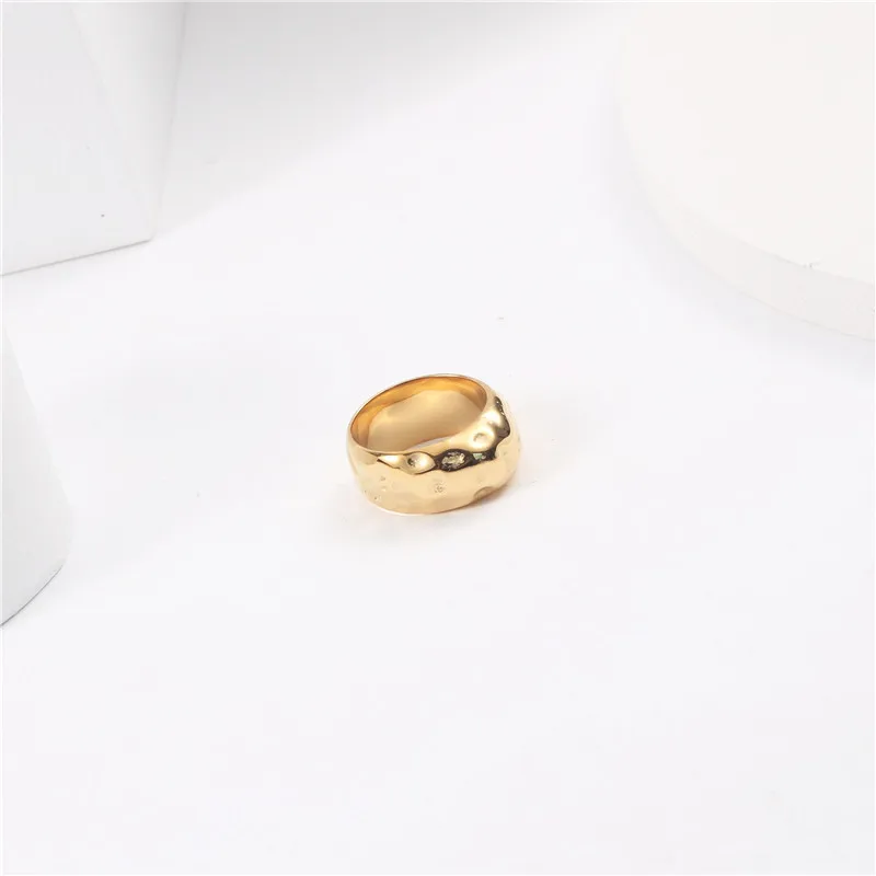 

Joolim Irregular Pearl Stainless Steel Rings Tarnish Free Stainless Steel Jewelry