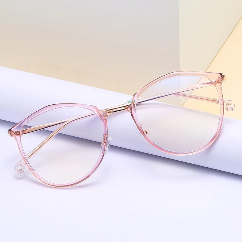 

Wholesale stylish anti blue light computer eyeglasses optical frames glasses